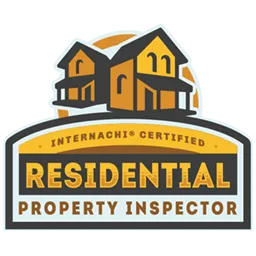 InterNACHI Certified Residential Property Inspector logo, symbolizing expertise in residential home inspections.