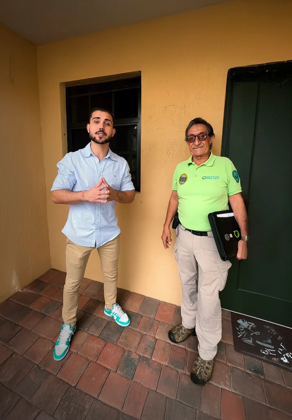 home inspector, home inspection HALLEY and real state agent