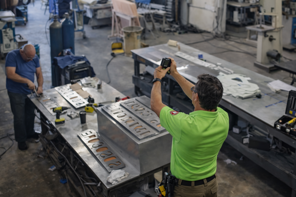 Inspector performing a full inspection in a commercial property in Miami