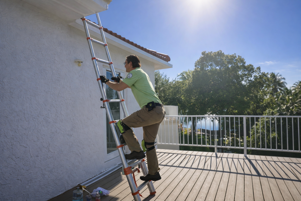 profesional roof inspection in Miami