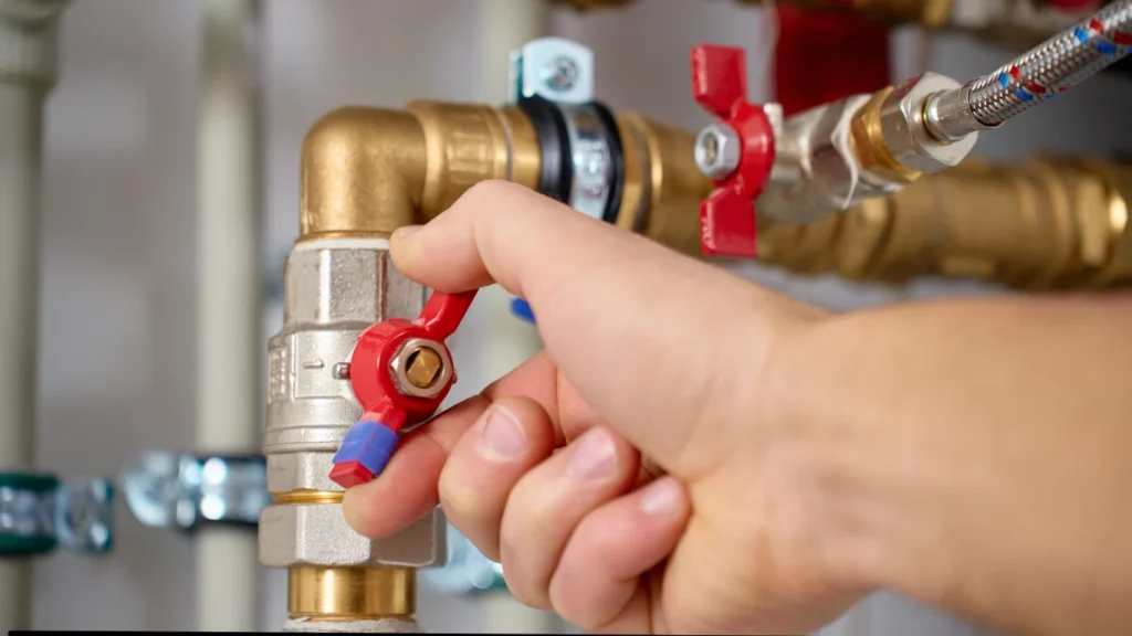 an inspector checking leak and pipes during a home inspection in Miami